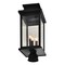 Cwi Lighting Milford 3 Light Outdoor Black Lantern Head 0418PT7L-3 - alternate 2